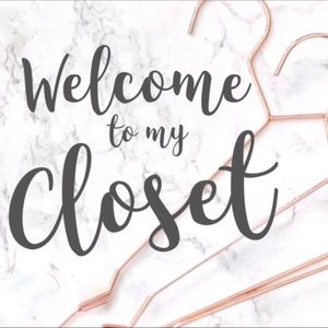 Welcome to my Closet